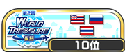 第2回 復刻 WORLD TRE@SURE 10位